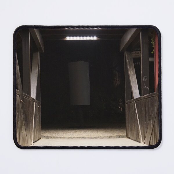 Item preview, Wooden bridge at night designed and sold by Montrepeneuer.