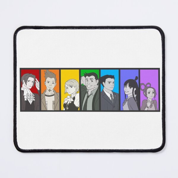 Item preview, Ace Attorney Rainbow Collage designed and sold by badgerinafez.
