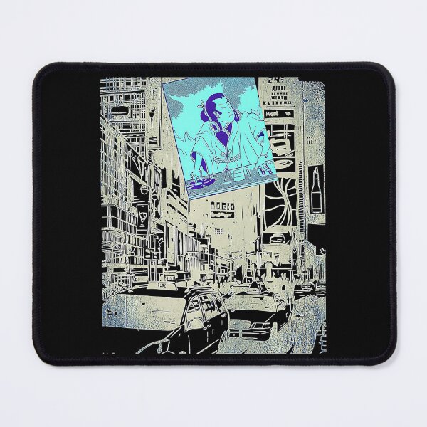 Item preview, Samurai DJ On New York City Building Signage Premium designed and sold by bakak1xa.