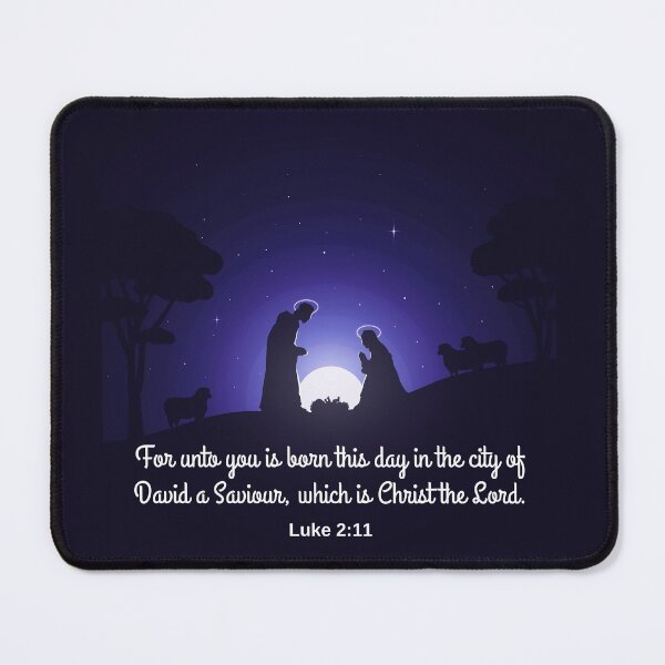 Item preview, Luke 2:11 KJV designed and sold by Caregiverology.