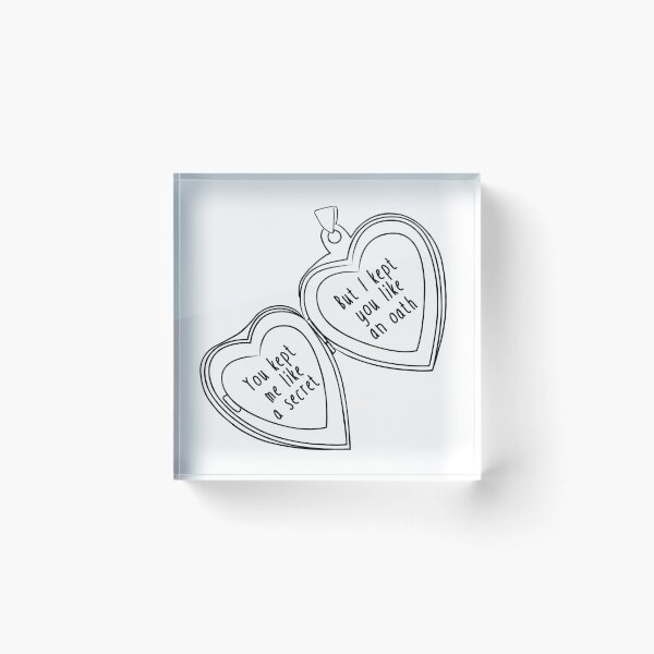 Item preview, You kept me like a secret, but I kept you like an oath designed and sold by Minteus.