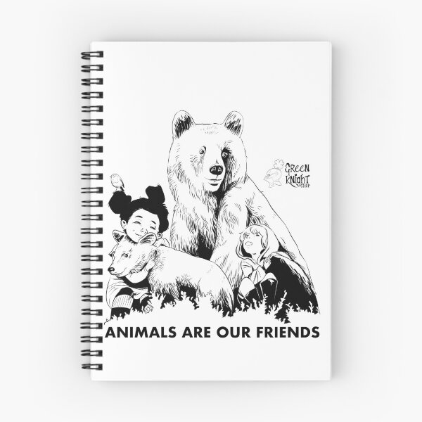 Item preview, Animals are our friends designed and sold by GreenKnightShop.