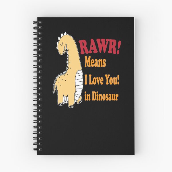 Item preview, RAWR! Means I Love You in Dinosaur designed and sold by WilsonCreekArts.