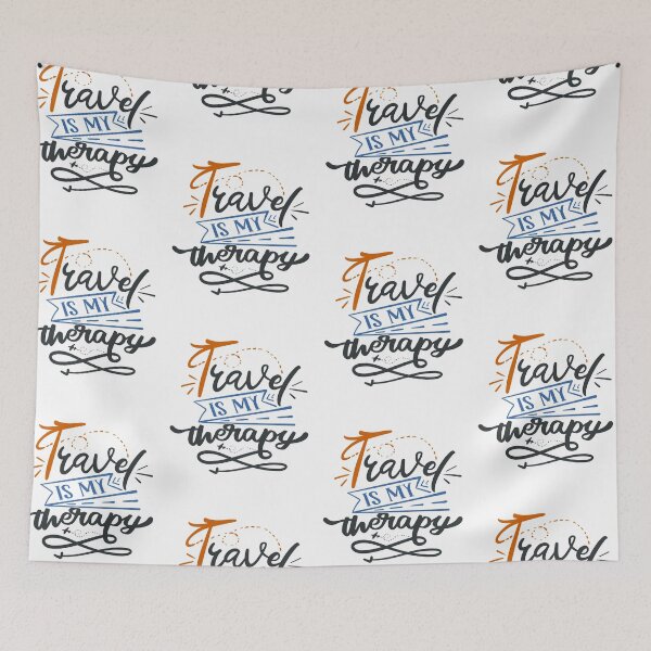 Item preview, Travel Is My Therapy designed and sold by FOX1999-Design.
