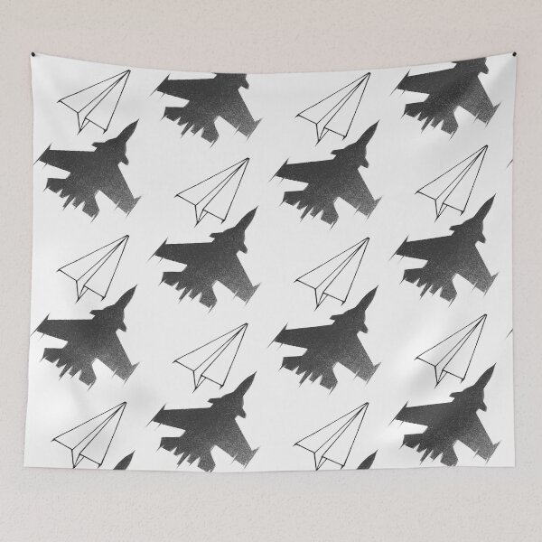 Item preview, paper airplane designed and sold by Niti-Niti.