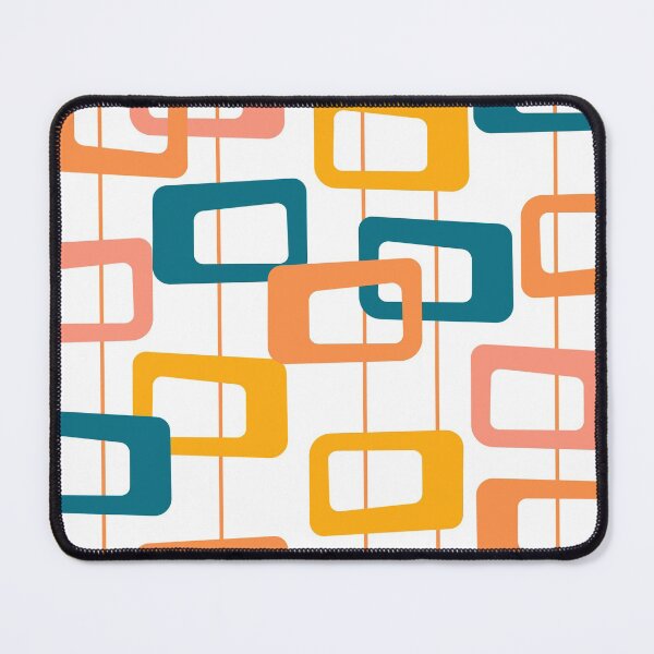 Item preview, Atomic Space Age in Blue and Orange designed and sold by JuneJournal.