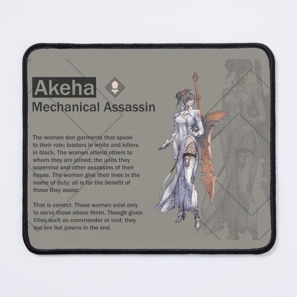Item preview, Akeha - Mechanical Assassin (Nier Reincarnation) designed and sold by VelvetZone.