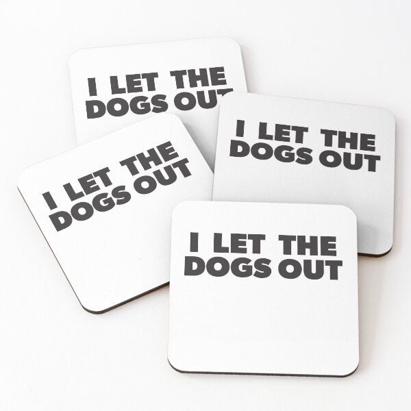 Item preview, Funny Dog Walker I Let the Dogs Out designed and sold by RoguePixel.
