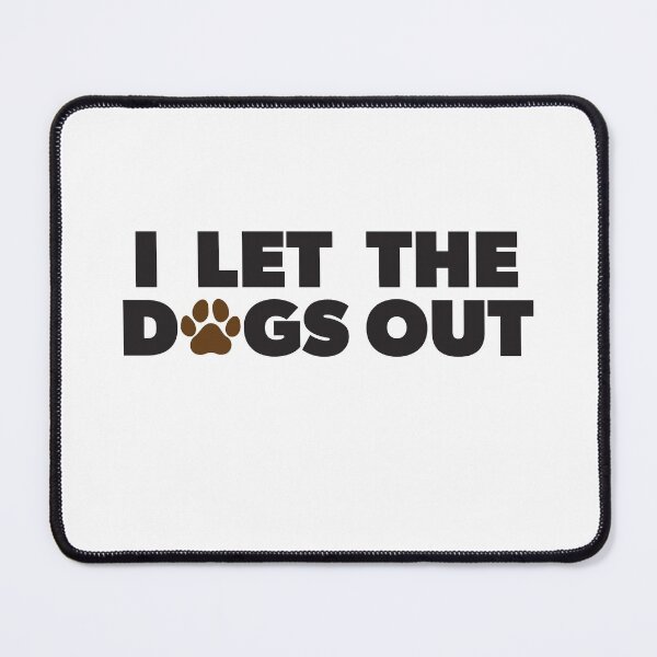 Item preview, Cute Dog Walker I Let the Dogs Out designed and sold by RoguePixel.