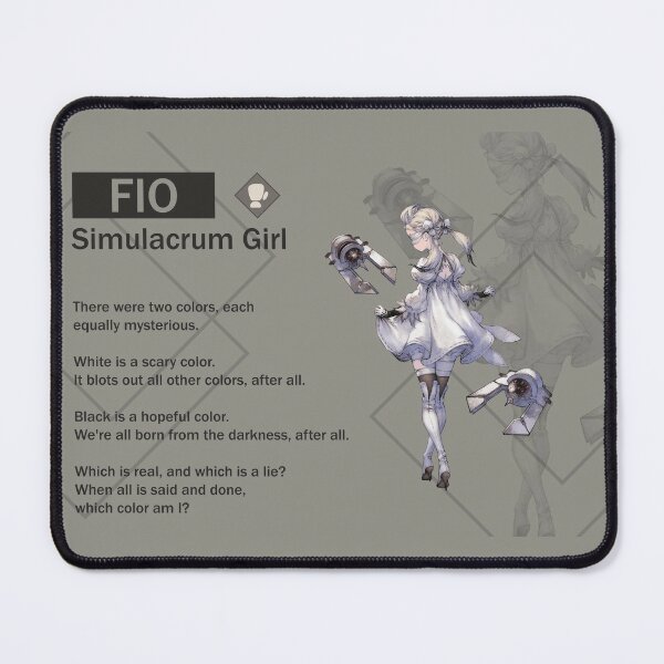 Fio - Simulacrum Girl (Nier Reincarnation) Poster by VelvetZone