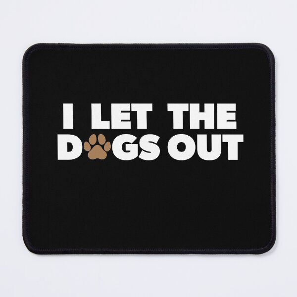 Item preview, Cute Dog Walker I Let the Dogs Out designed and sold by RoguePixel.