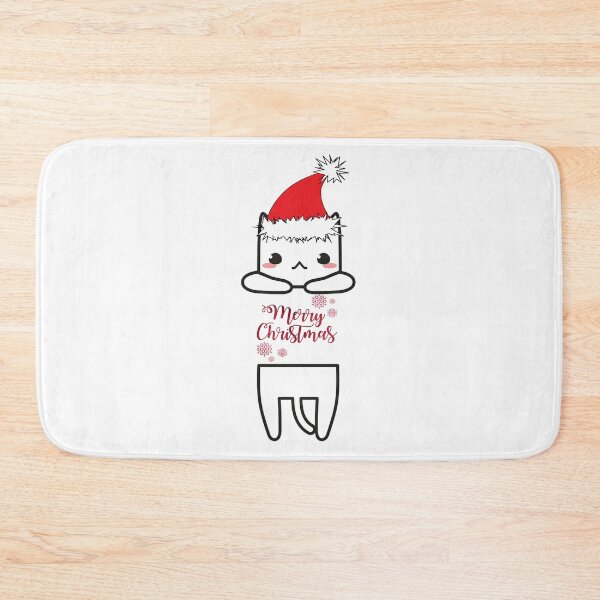 Item preview, Funny Christmas Santa Cat designed and sold by TrendySpace.