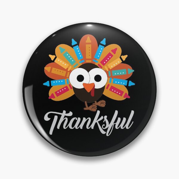 Item preview, Turkey With Crayon Thankful Teacher Life Funny Thanksgiving T-Shirt designed and sold by StairheadStore.