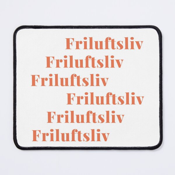 Item preview, Friluftsliv -Nordic Expression for Getting Outdoors in Nature in Pink and Orange designed and sold by JuneJournal.