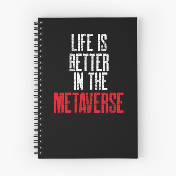 Item preview, Funny Gamer, Crypto Trader, Life is better in the Metaverse red   designed and sold by SKilner.