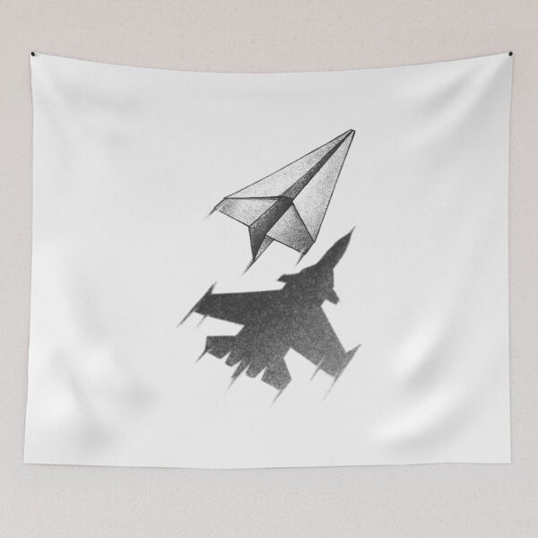 Item preview, paper airplane designed and sold by Niti-Niti.