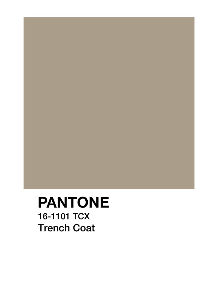 BUY Pantone Cotton Swatch 16-1101 Trench Coat