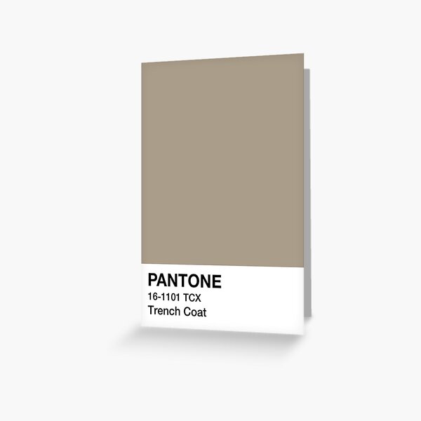 BUY Pantone Cotton Swatch 16-1101 Trench Coat