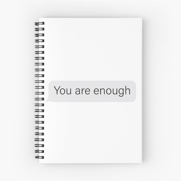 Item preview, You are enough apple message designed and sold by Neon-astronaut1.