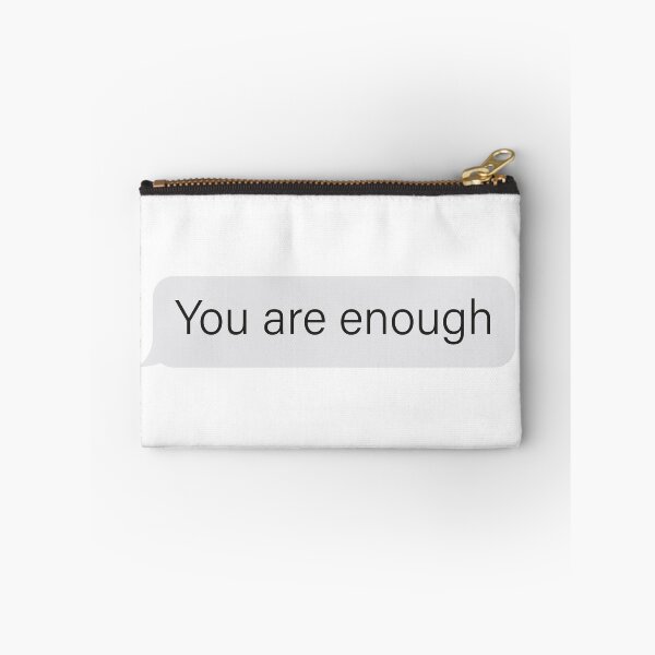 Item preview, You are enough apple message designed and sold by Neon-astronaut1.