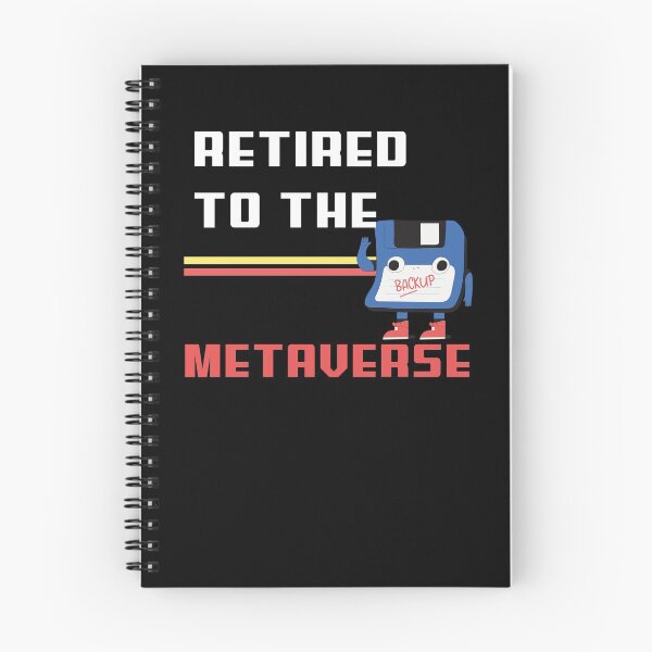 Item preview, Retro Vintage Retired to the Metaverse Old floppy disk designed and sold by SKilner.