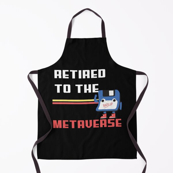 Item preview, Retro Vintage Retired to the Metaverse Old floppy disk designed and sold by SKilner.