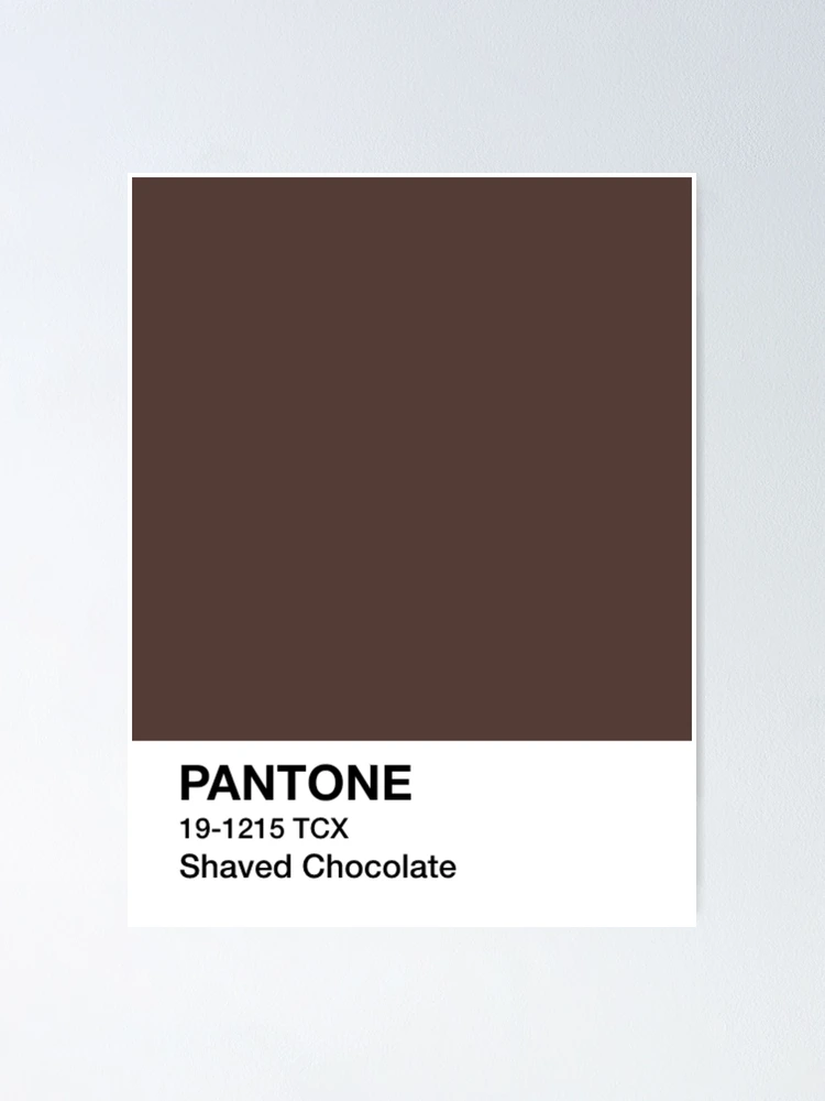 Espresso Pantone Colour Sticker for Sale by calamarisky