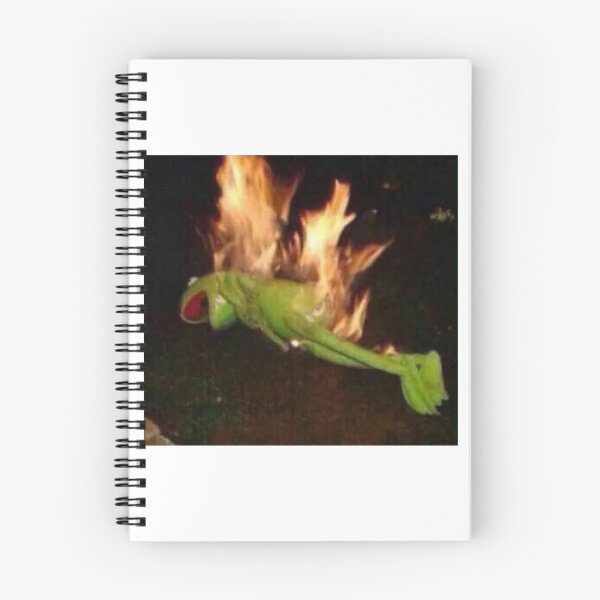 Item preview, Kermit on Fire designed and sold by baileyxo.