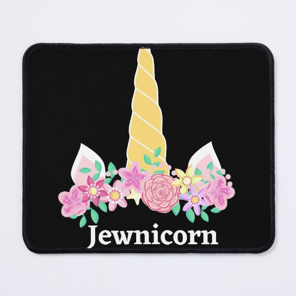 Item preview, Jewnicorn Jewish Christmas Gift designed and sold by etoog.