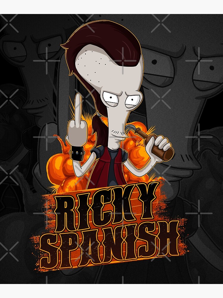 Ricky Spanish Poster For Sale By Simplet S Redbubble