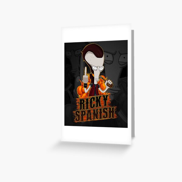 Ricky espagnol Carte de vœux