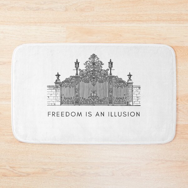 Item preview, freedom is an illusion - Free As F designed and sold by UnseenCreations.