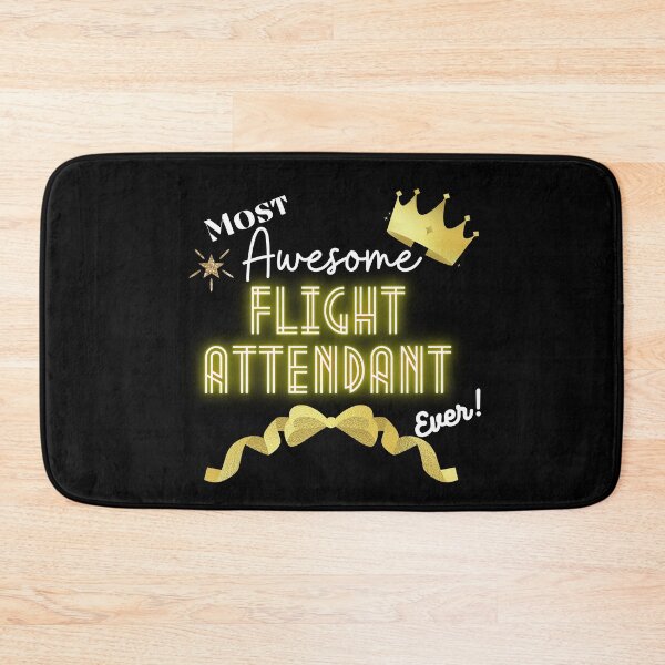 Item preview, Most Awesome Flight Attendant Tech Ever - Female job role Motivational Quotes designed and sold by Witfulwisdom.