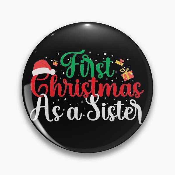 Item preview, First Christmas As A Sister ,Big Sister  & Little Sibling 1st Christmas Bodysuit, Cute Matching Set, Christmas Outift, First Christmas																 designed and sold by plussorn.