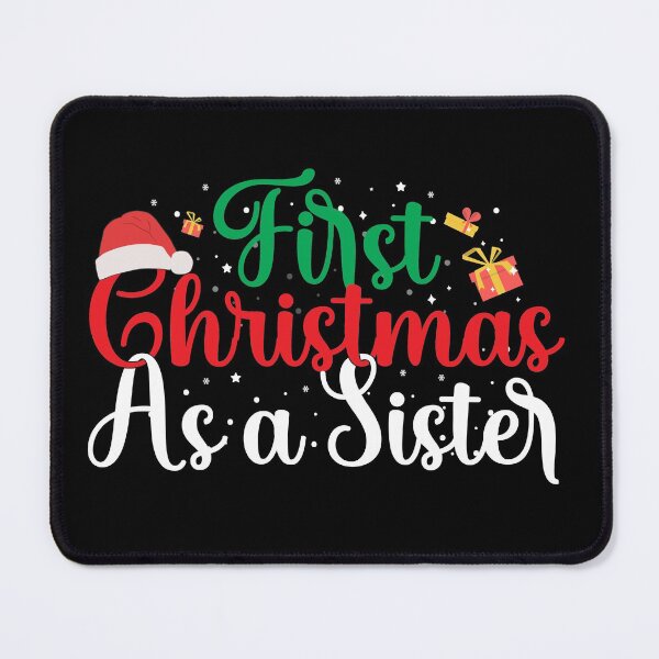 Item preview, First Christmas As A Sister ,Big Sister  & Little Sibling 1st Christmas Bodysuit, Cute Matching Set, Christmas Outift, First Christmas																 designed and sold by plussorn.
