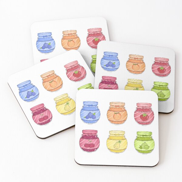 Item preview, Happy Jam Jars designed and sold by PancakeAndLoaf.