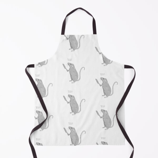 Item preview, Rat with knife designed and sold by Rhiannon Redfern.