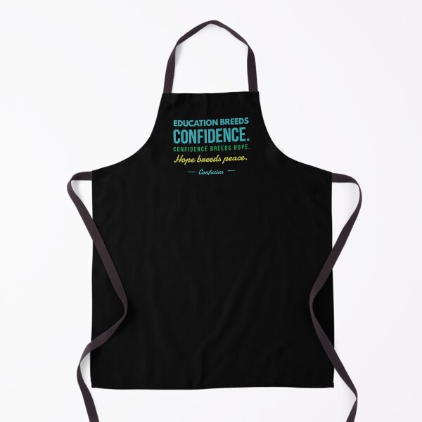 Item preview, Education shirt, Confucius, Teacher gift, Confidence, Hope, Peace, Educator quote designed and sold by RisingFrequency.