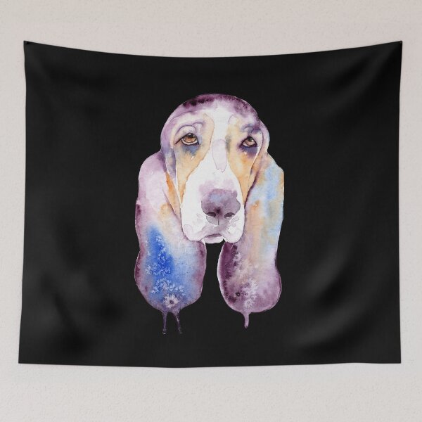 Item preview, Colorful Basset Hound|Cute Basset Hound designed and sold by yousseftalat2.