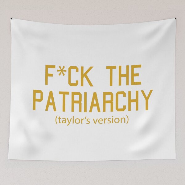 Item preview, F*ck the Patriarchy Taylor’s Version Quote designed and sold by Moreish.