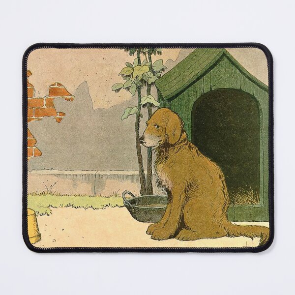 Artikelvorschau, Jack Russell Terrier und Golden Retriever illustriert entworfen und verkauft von dotpattern.