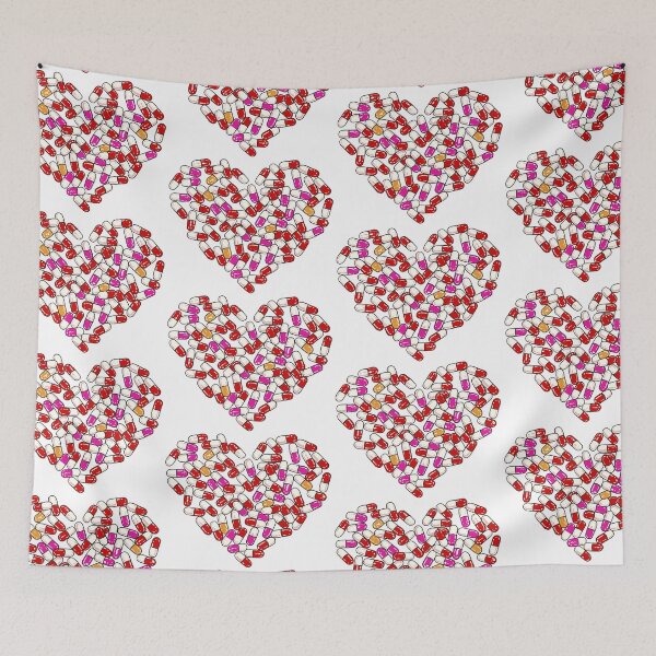 Item preview, pill heart designed and sold by Niti-Niti.