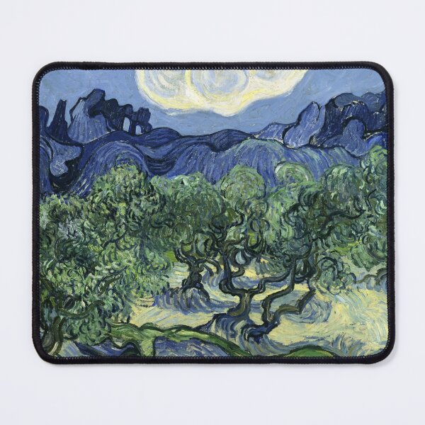 Item preview, Olive Trees with the Alpilles in the Background designed and sold by amonarte.