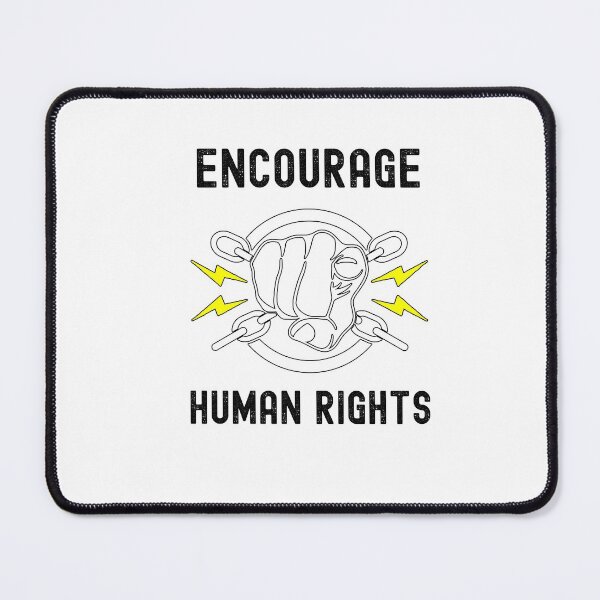 Item preview, National Human Rights Day, Encourage Human Rights designed and sold by SportyDogShop.