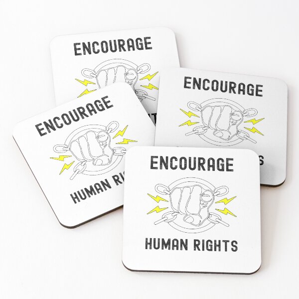 Item preview, National Human Rights Day, Encourage Human Rights designed and sold by SportyDogShop.