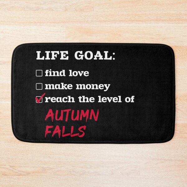 Item preview, Life goal - Autumn Falls designed and sold by 2Girls1Shirt.