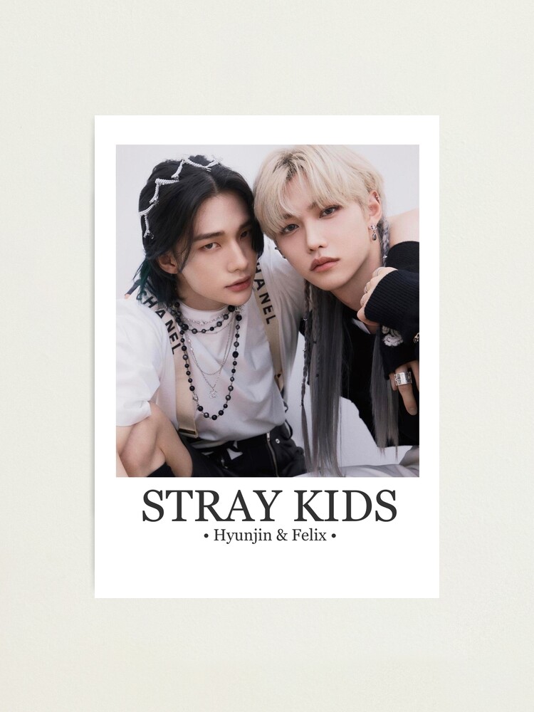 Hyunjin & Felix - Stray kids minimalist poster