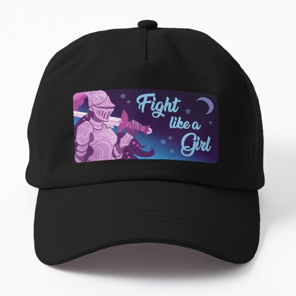 Fight like a Girl Knight Dad Hat
