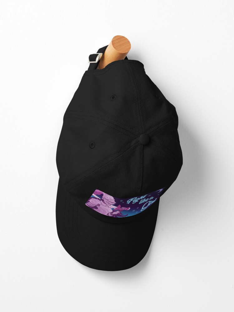 Alternate view of Fight like a Girl Knight Cap