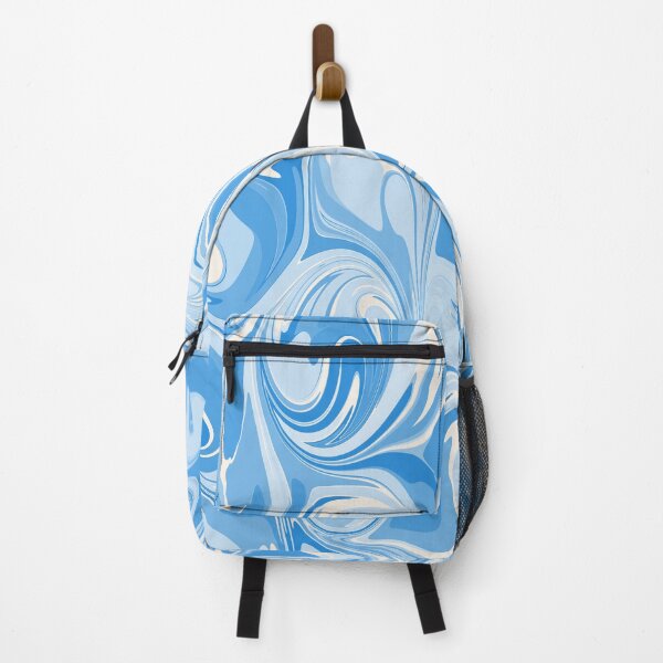 Item preview, Abstract Marble Swirl in Blue designed and sold by JuneJournal.